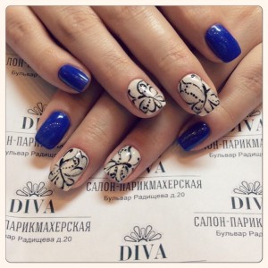 Покрытие гель лак (Shellac) + маникюр + дизайн 590 руб.