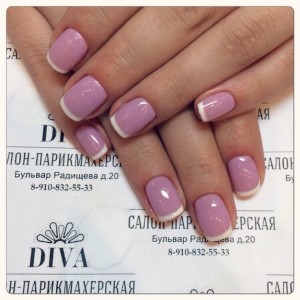 Покрытие гель лак (Shellac) + маникюр + дизайн 590 руб.