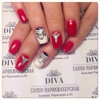Коррекция наращ. ногтей+маникюр+дизайн 1000 руб.