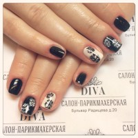Покрытие гель лак (Shellac) + маникюр + дизайн 590 руб.