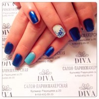 Покрытие гель лак (Shellac) + маникюр + дизайн 590 руб.