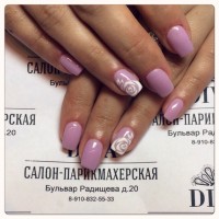 Коррекция наращ. ногтей+маникюр+дизайн 1000 руб.