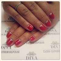 Покрытие гель лак (Shellac) + маникюр + дизайн 590 руб.