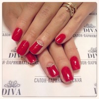 Покрытие гель лак (Shellac) + маникюр + дизайн 590 руб.