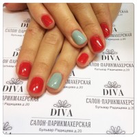 Покрытие гель лак (Shellac) + маникюр + дизайн 590 руб.
