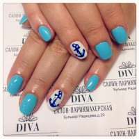 Покрытие гель лак (Shellac) + маникюр + дизайн 590 руб.