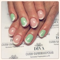 Покрытие гель лак (Shellac) + маникюр + дизайн 590 руб.