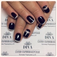 Покрытие гель лак (Shellac) + маникюр + дизайн 590 руб.