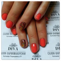 Покрытие гель лак (Shellac) + маникюр + дизайн 590 руб.