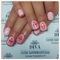 Покрытие гель лак (Shellac) + маникюр + дизайн 590 руб.