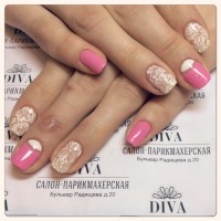 Покрытие гель лак (Shellac) + маникюр + дизайн 590 руб.