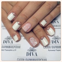 Покрытие гель лак (Shellac) + маникюр + дизайн 590 руб.