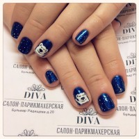 Покрытие гель лак (Shellac) + маникюр + дизайн 590 руб.